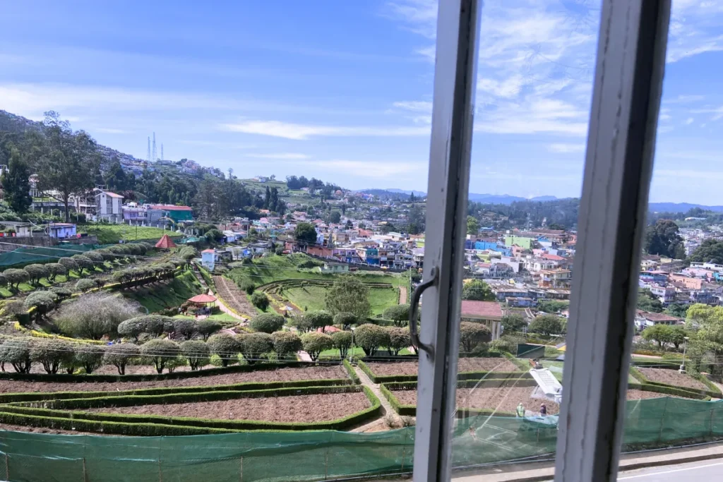 Terraced Government Rose Garden Ooty Nilgiris Tamil Nadu